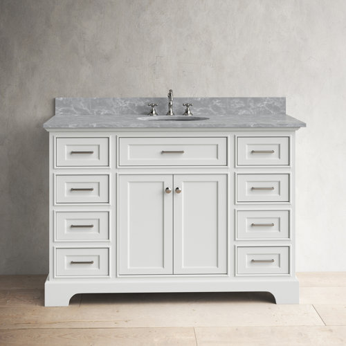 Farmhouse & Rustic 48 inches Bathroom Vanities Birch Lane